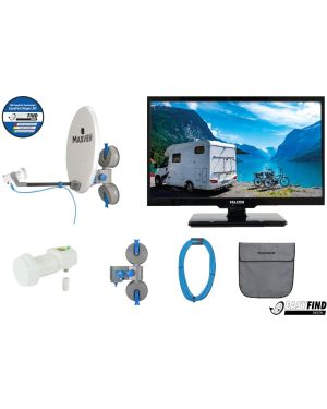 Falcon/Maxview EasyFind Pro TV Camping Set 22"