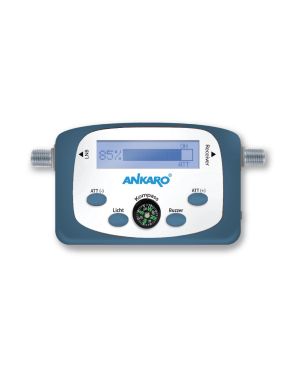 Ankaro ANK SF 100, Digitaler Satfinder, Messgerät, beleuchtet, Kompass